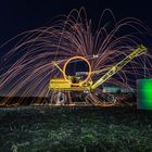 Excavator in Light