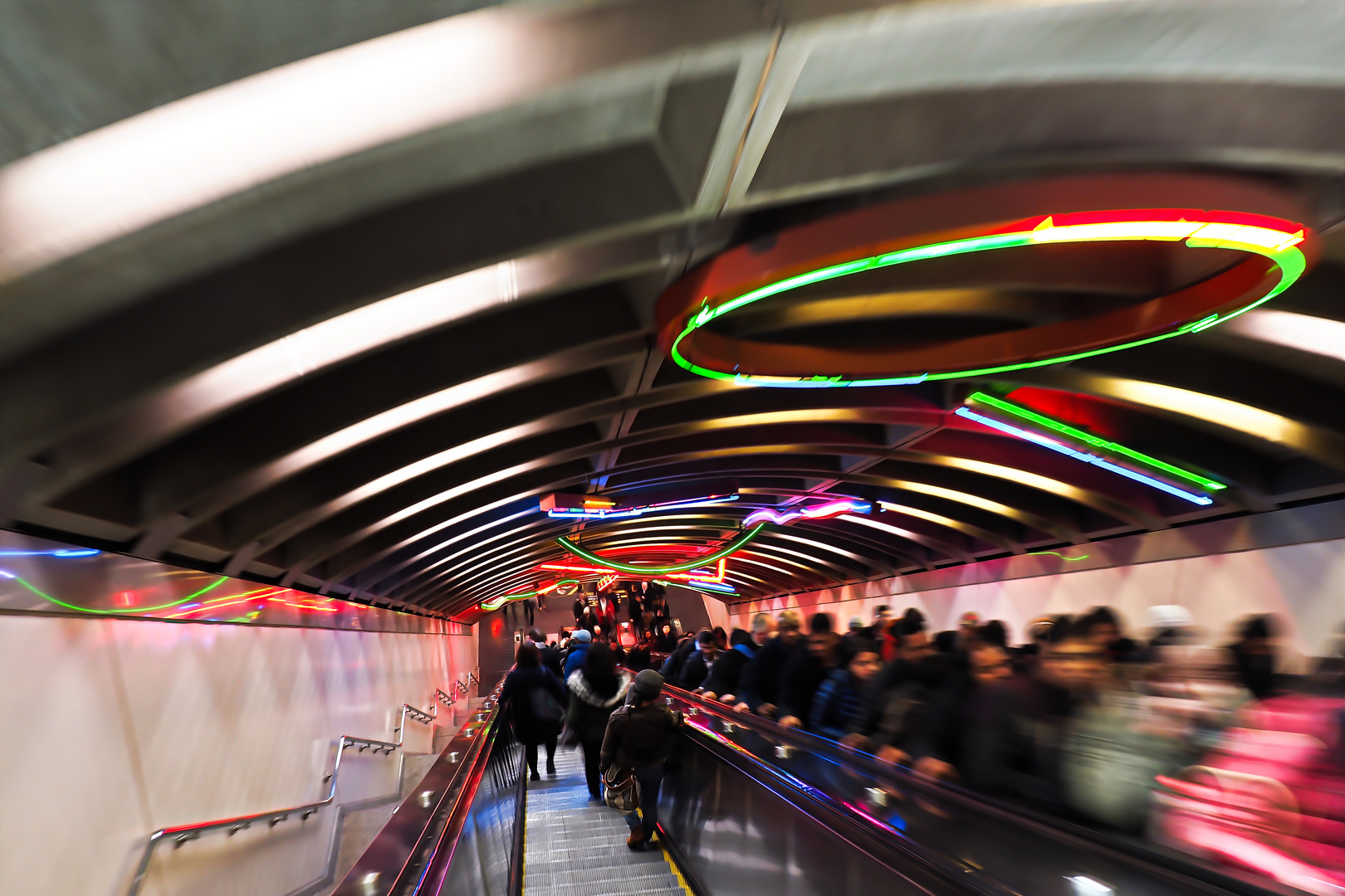 Exchange Place PATH Station in Jersey City, NJ