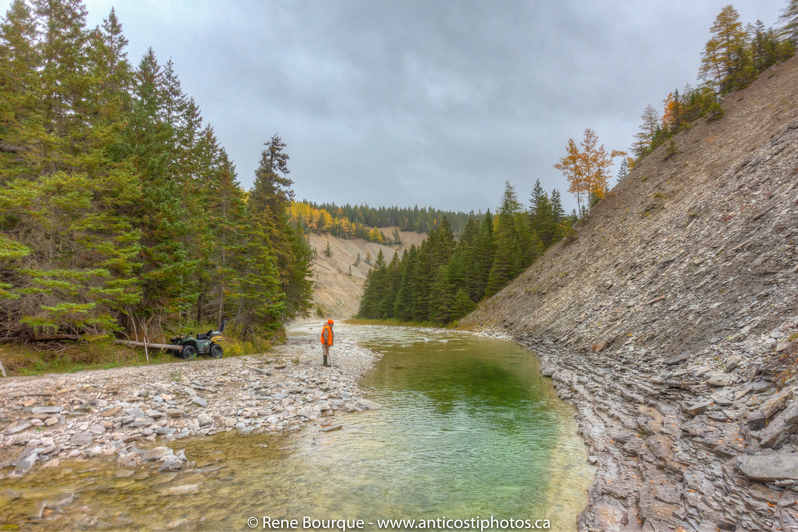 Excursion de chasse, rivière Patate, Anticosti