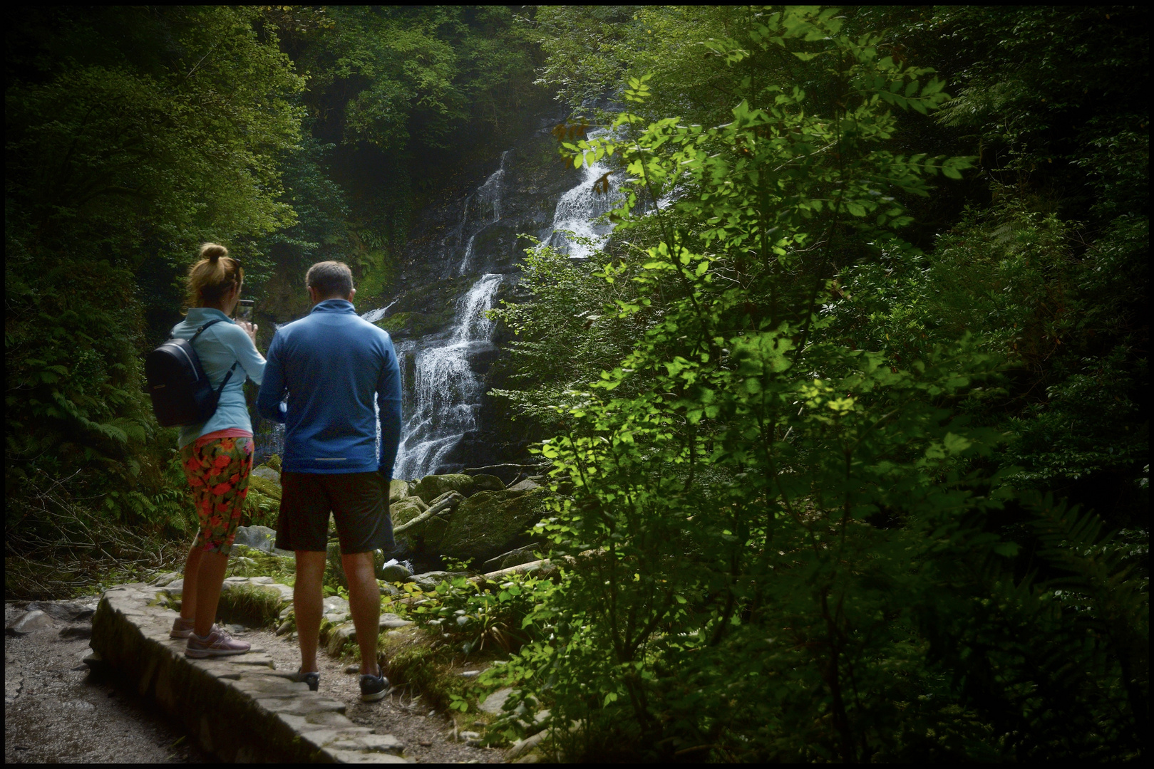 excursion to the waterfall