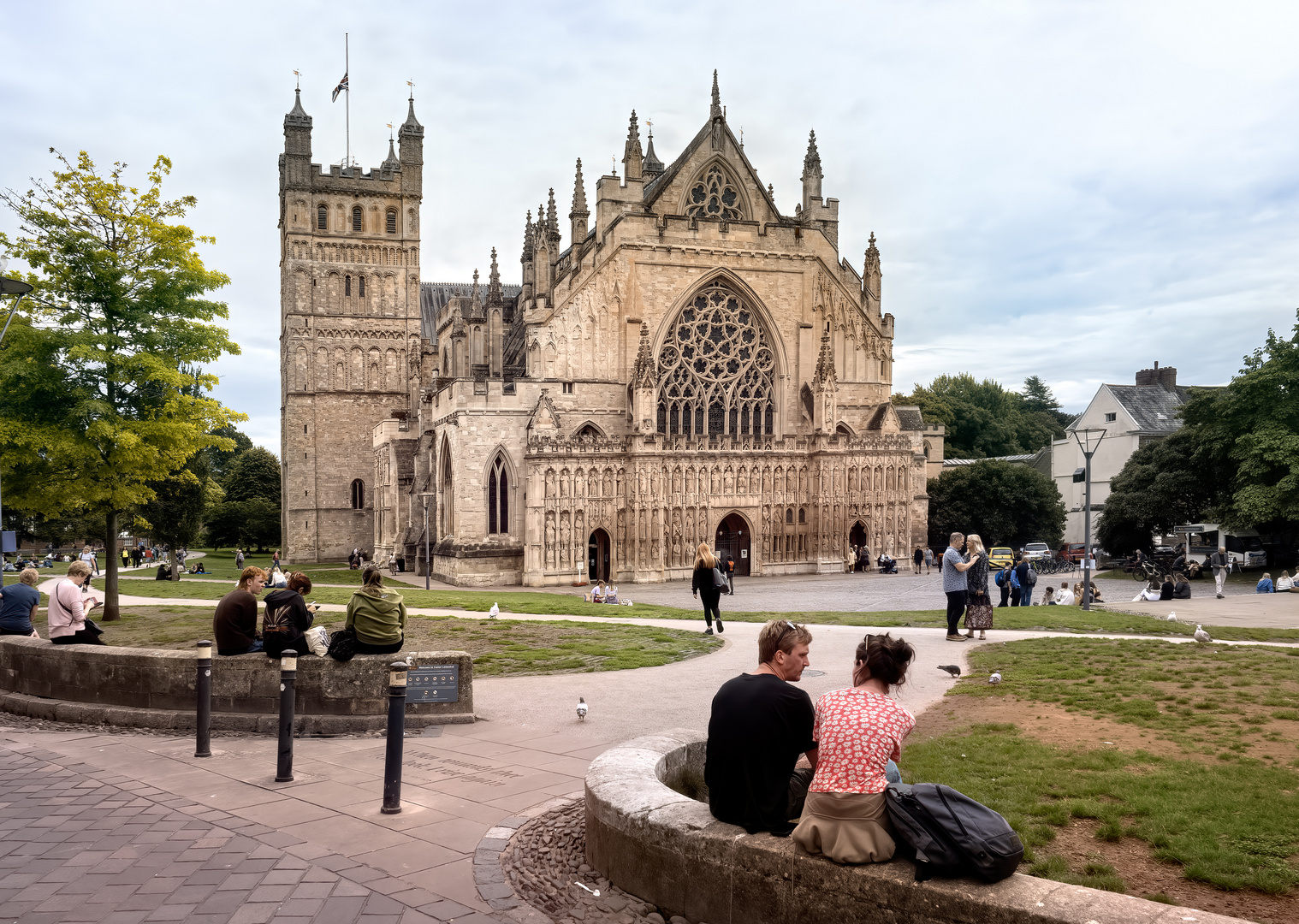 Exeter Cathedral Foto & Bild architektur, erwachsene menschen