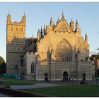 Exeter Cathedral am Abend