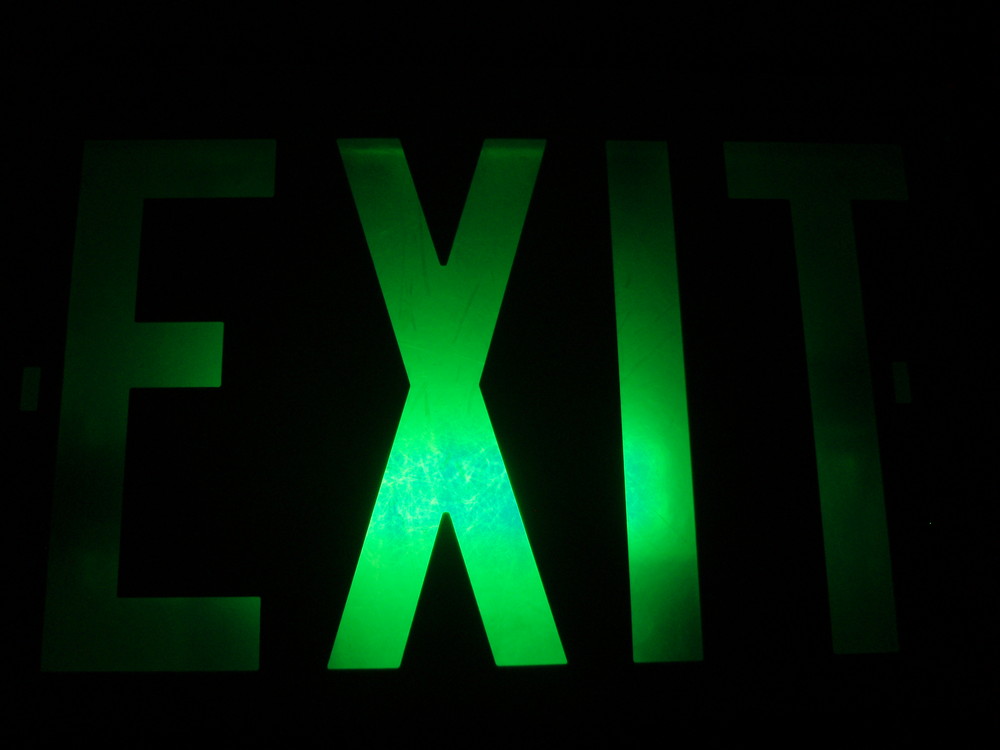 exit