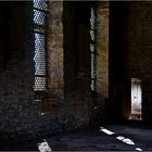 Exit from the main hall at Stokesay Castle