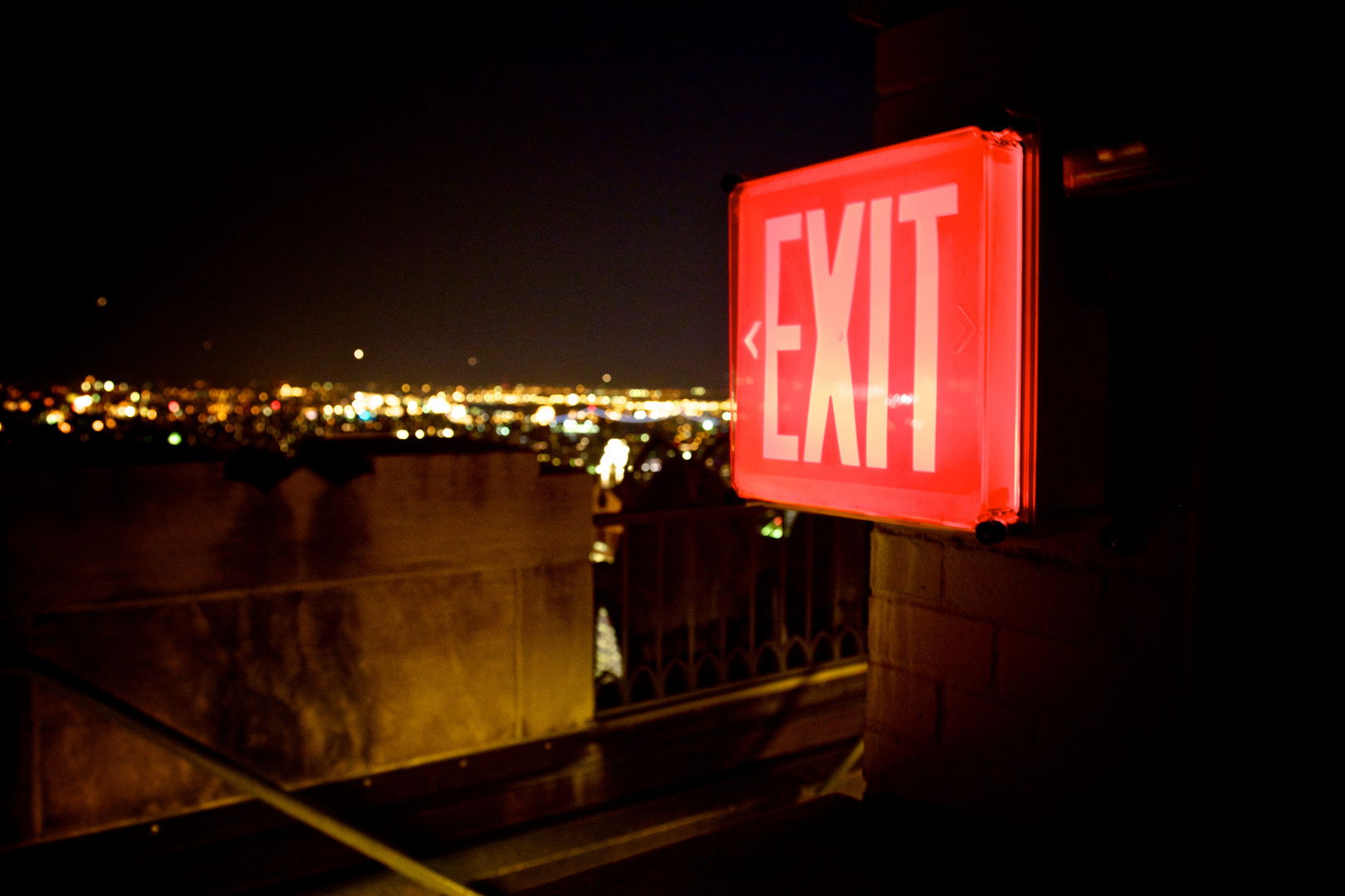 Exit in New York