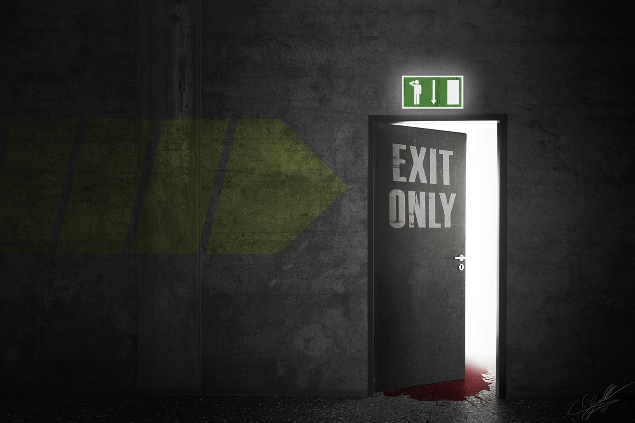 Exit only...