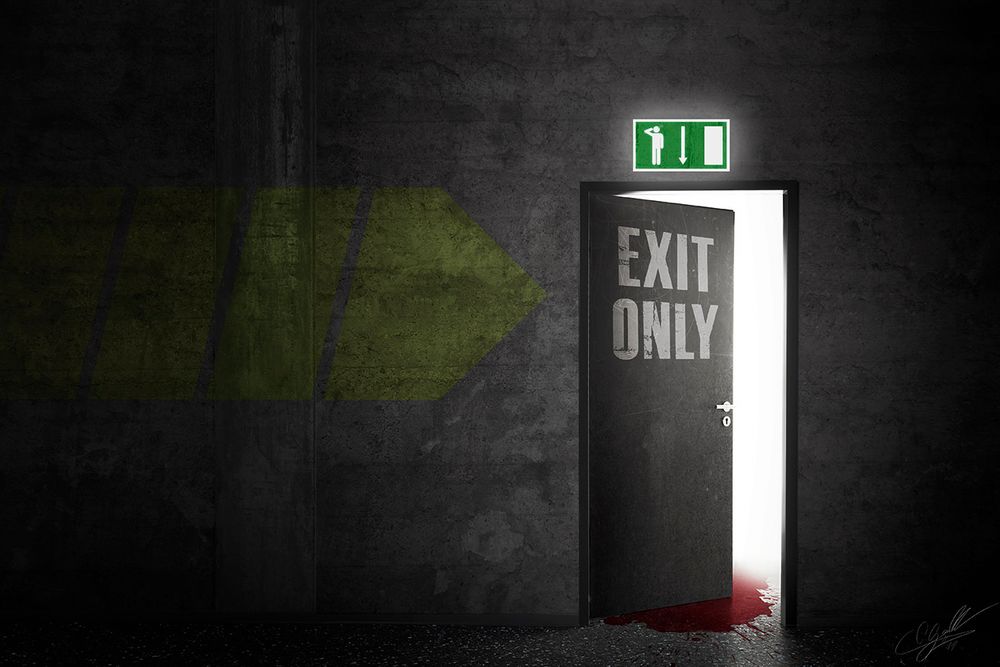 Exit only...