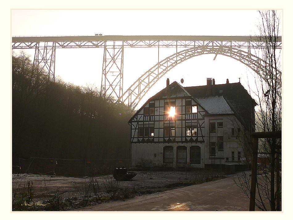 Exit, Solingen, Müngstener Brücke