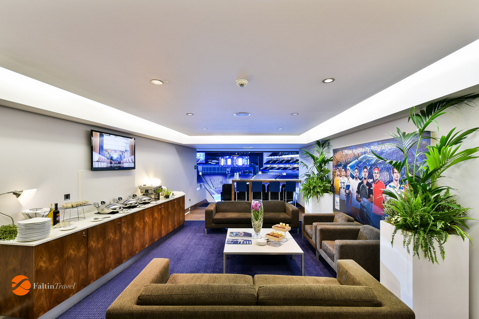 Exklusive Loge in der The O2 Arena in London - Faltin Travel - ATP World Tour Finals