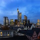 Exklusiver Blick auf die Frankfurter Skyline