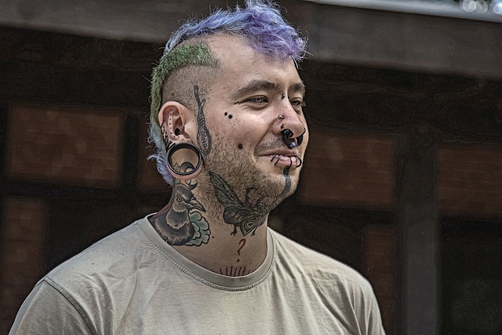 exotisch Foto & Bild spezial, mann, portrait Bilder auf