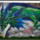 Exotisches Tier - Graffiti - Rheinparkcenter Duisburg