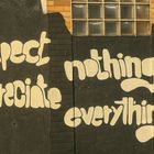 Expect nothing appreciate everthing