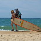 Expédition en famille vers la plage