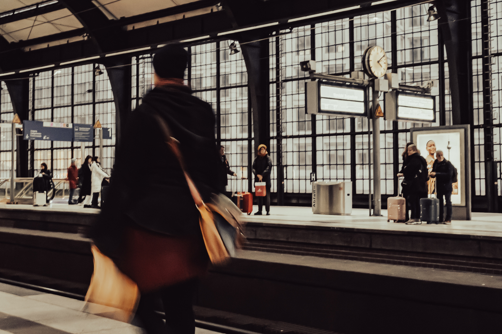 Experience the train station