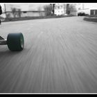 Experiment mit dem Longboard