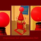 Experiment mit schwebendem Ball