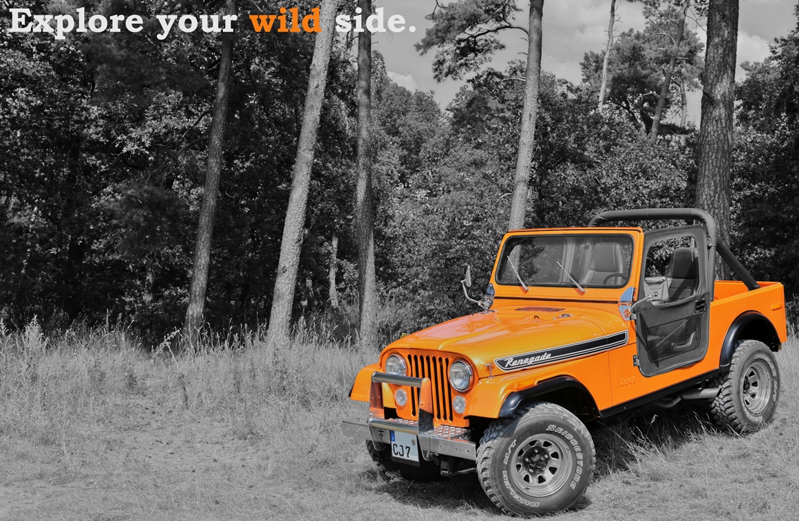 Explore your wild side.