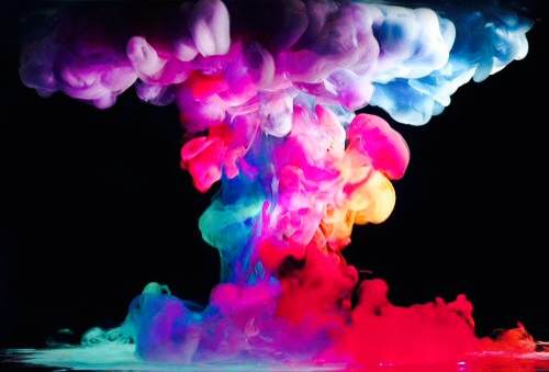 explosion de couleur