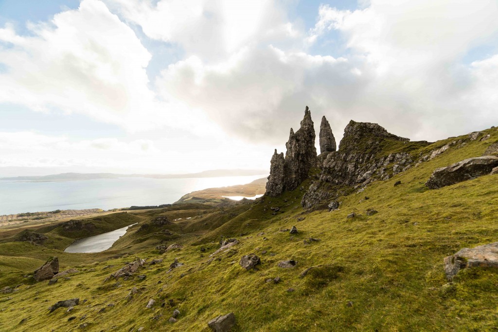 Explosion de lumière sur le Storr - Ecosse