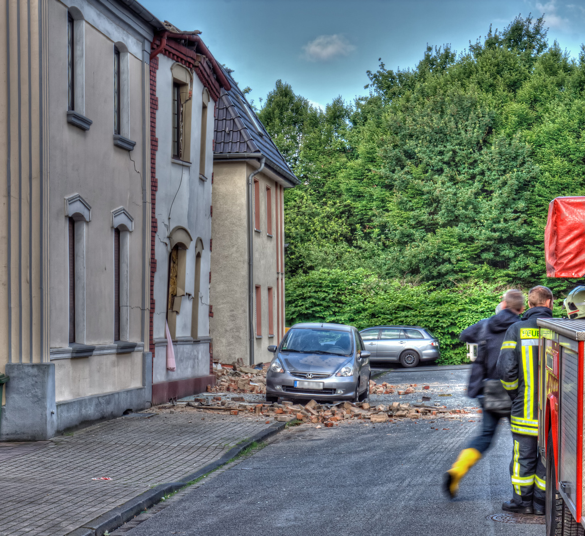 Explosion In Oberhausen Sterkrade Foto Bild Reportage Dokumentation Sonstiges Motive Bilder Auf Fotocommunity