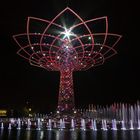 Expo 2015 - Wasserspiel am Baum des Lebens