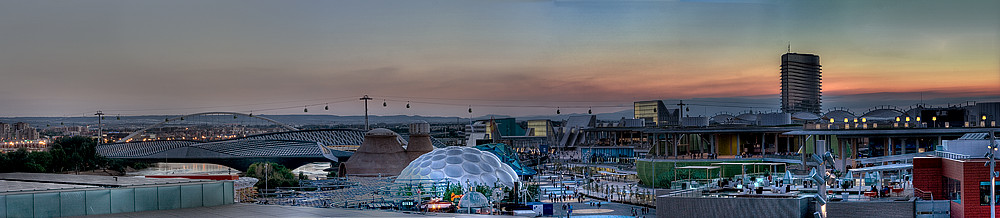 EXPO2008 pano + HDR