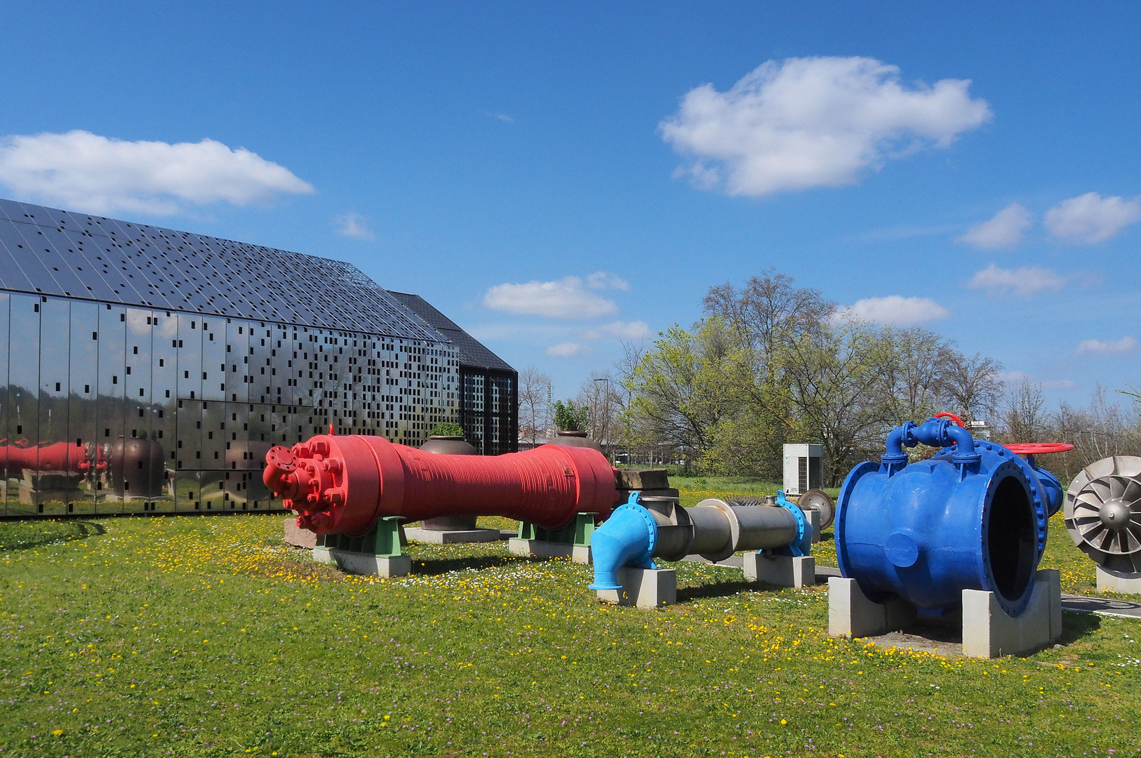 Exposition de matériels industriels