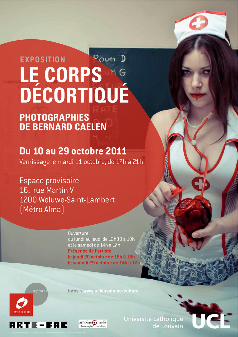 Exposition d'un de nos membres : "Le Corps décortiqué" par Irving S. T. Garp