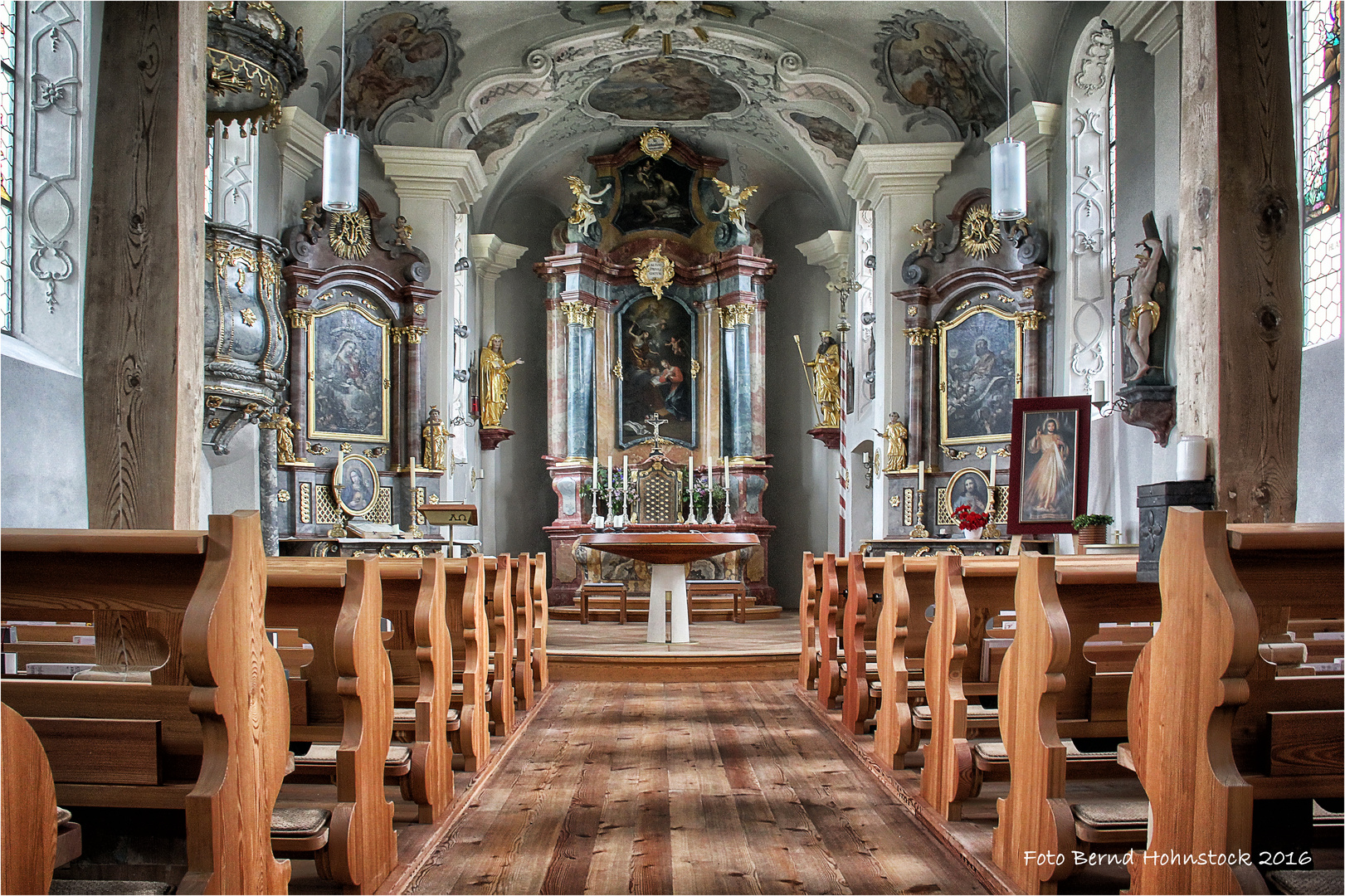 Expositurkirche Hl. Sebastian Forchach am Lech ....