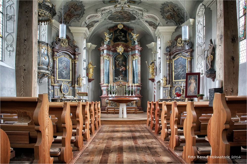Expositurkirche Hl. Sebastian Forchach am Lech ....