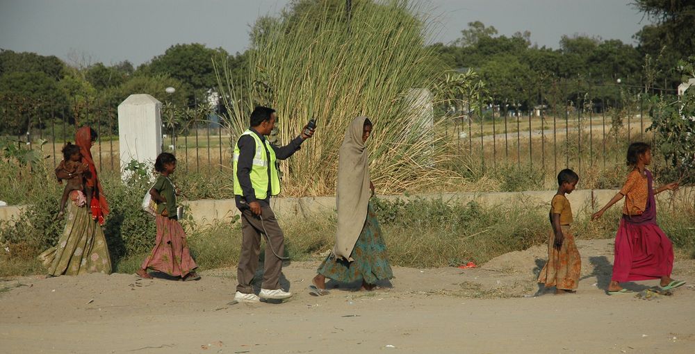 expulsion of the beggars /Vertreibung