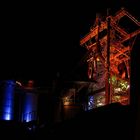 (Ex)Stahlwerk bei Nacht - in Hattingen