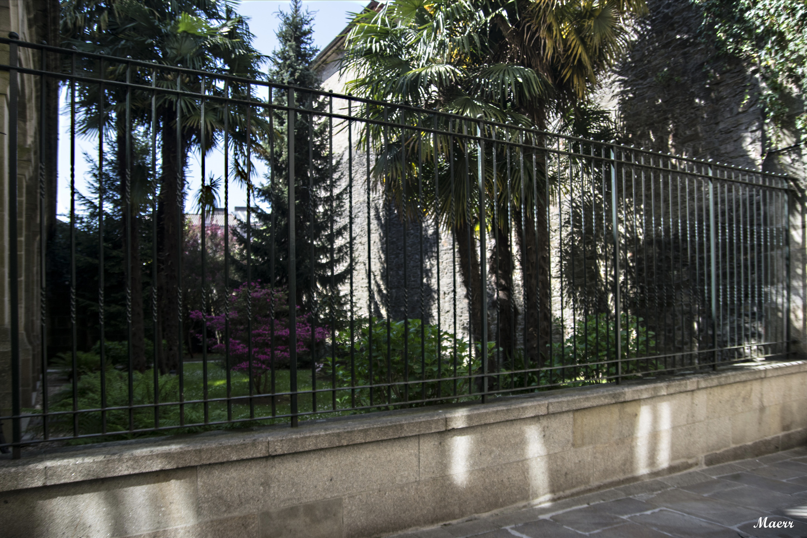 Exterior del jardín de La Balconada