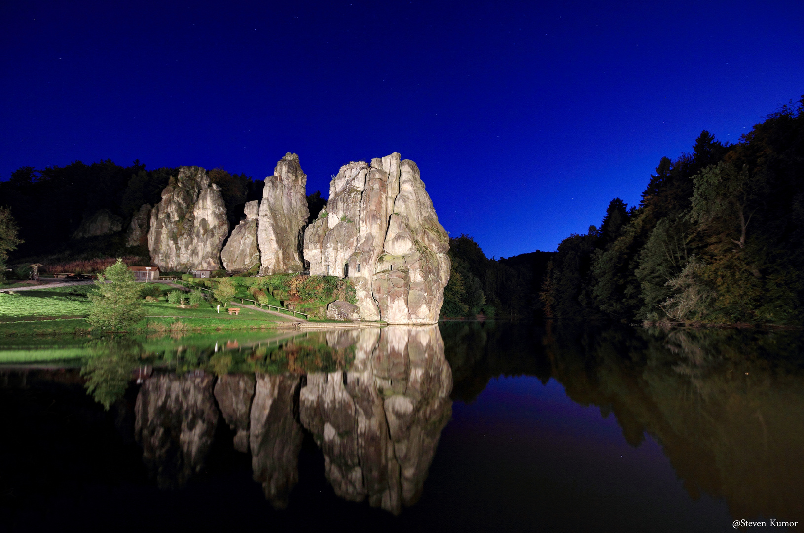 Externsteine @ blaue Stunde - Teil II