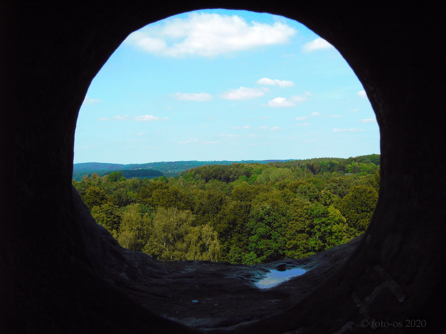 Externsteine Blick