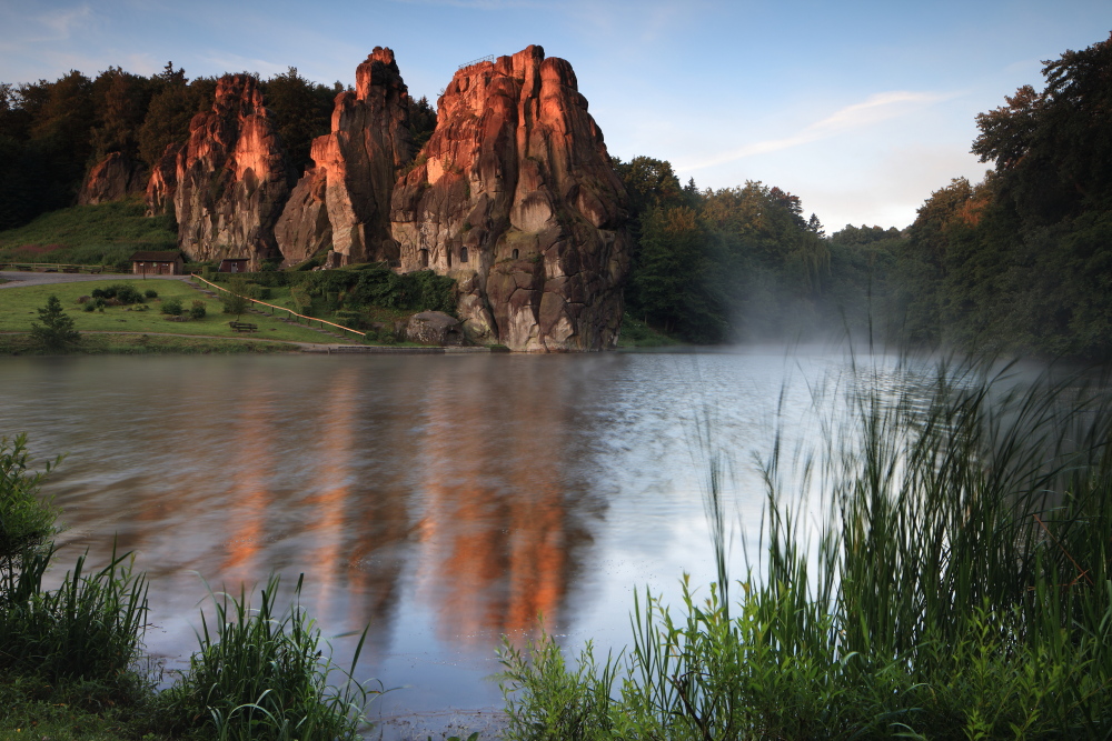 Externsteine - Die Steine glühen