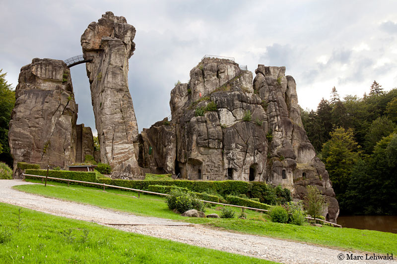 Externsteine, Horn-Bad Meinberg, Deutschland.