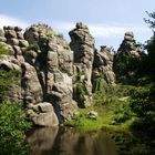 Externsteine im August