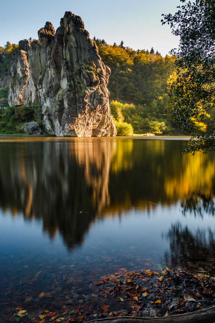 Externsteine im Herbst