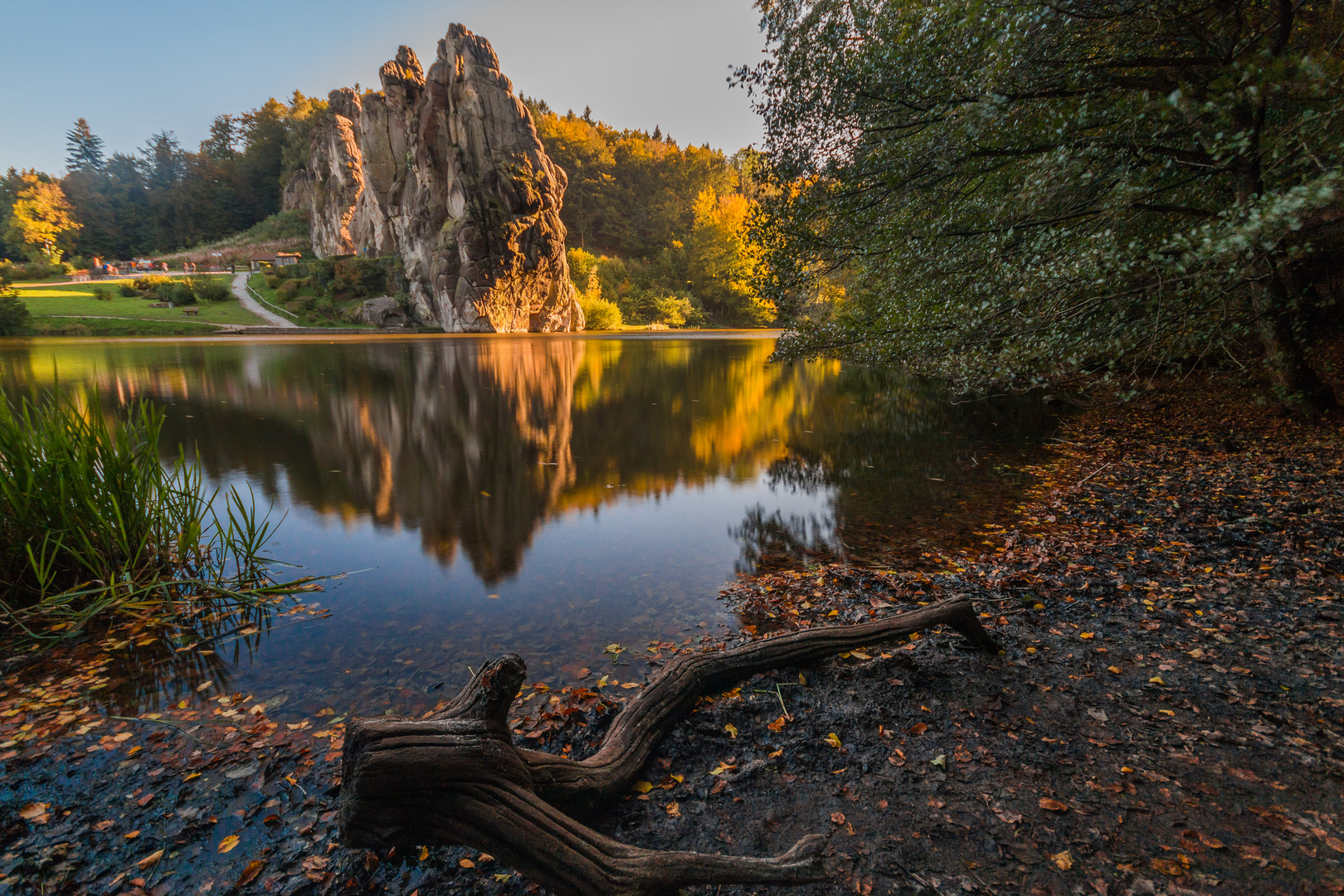 Externsteine im Herbst