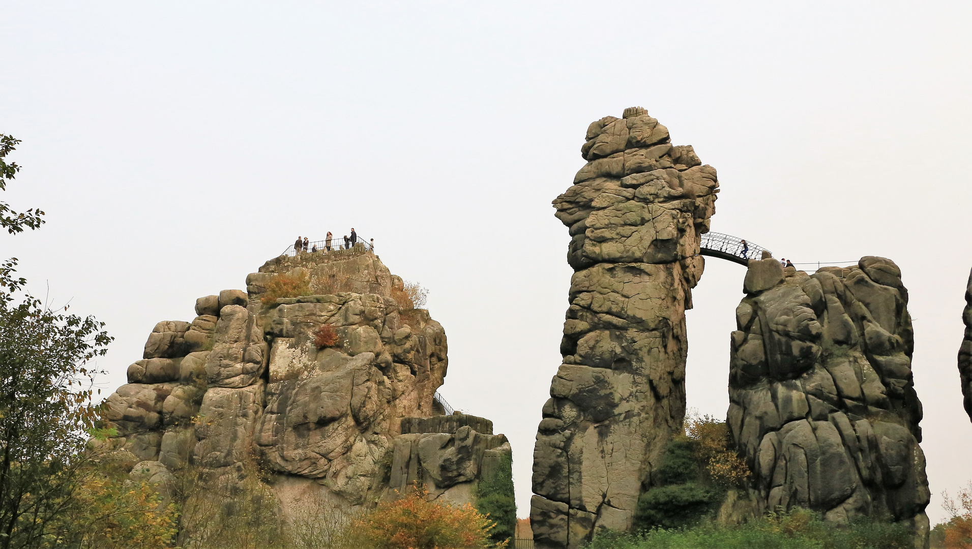 Externsteine im Oktober 2017