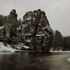 Externsteine im Schnee