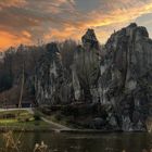 Externsteine im Teutoburger Wald bei Horn-Bad Meinberg