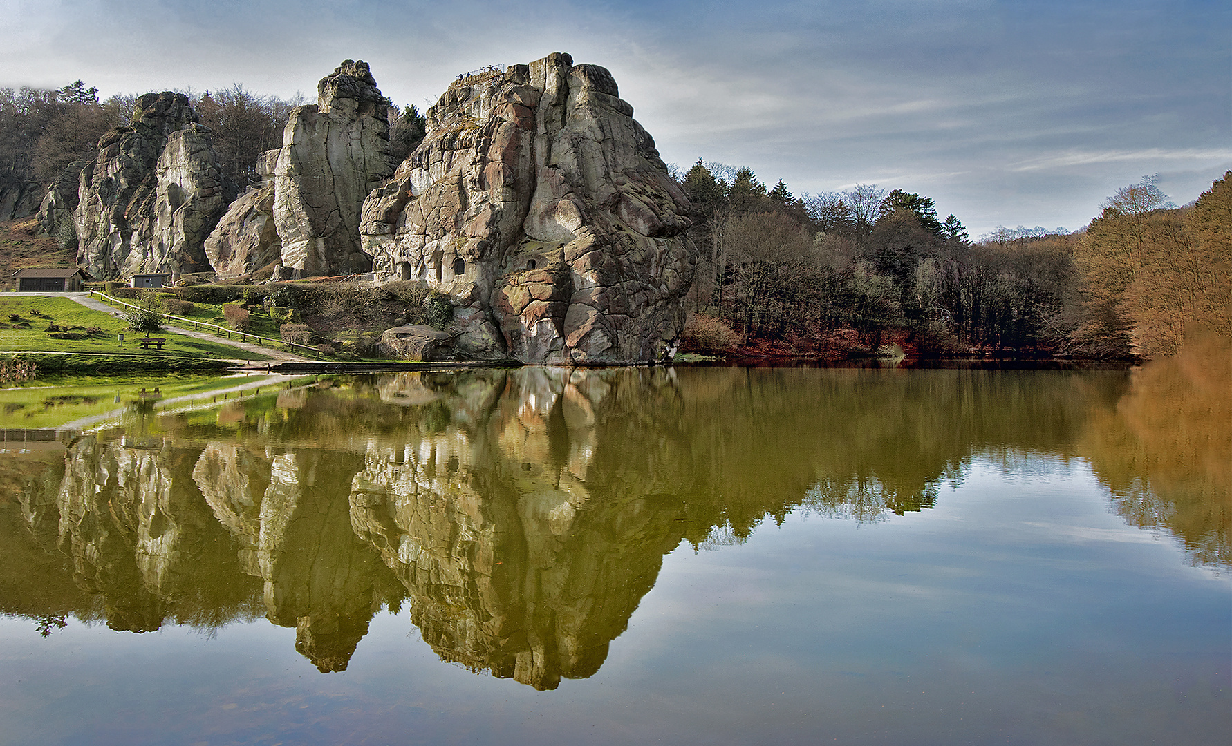 Externsteine im Winter 