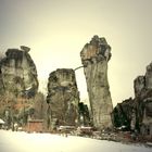 Externsteine im Winter