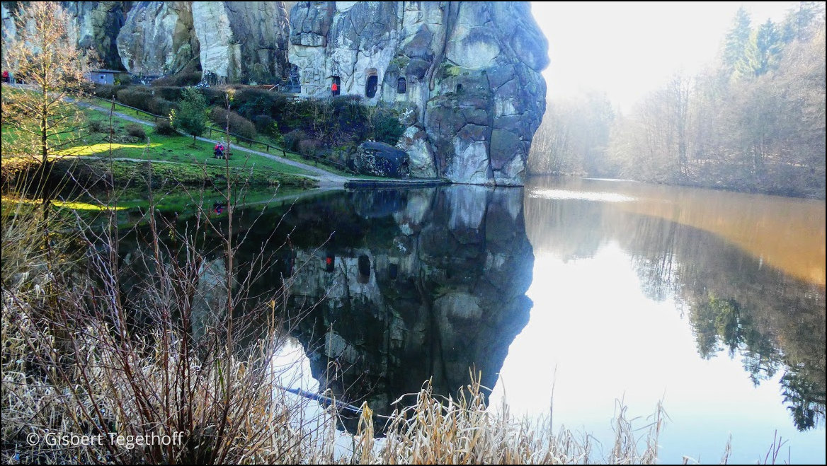 Externsteine - Natur- und Kulturschutzdenkmal - Wiembeckteich