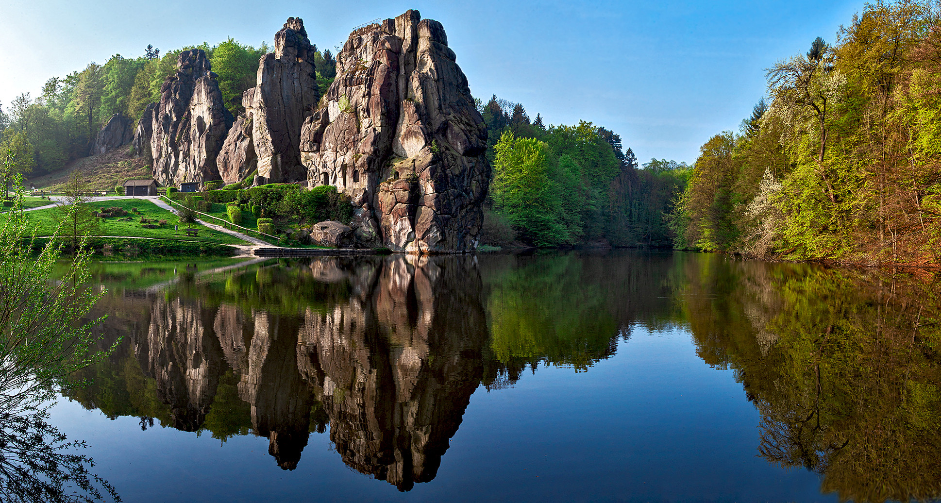 Externsteine Teutoburgerwald Tourismus Bad Meinberg Horn   1