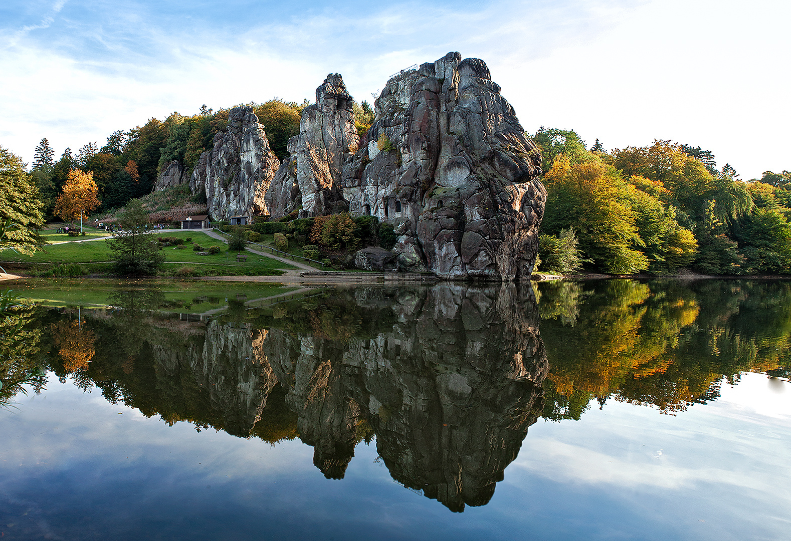 Externsteine Teutoburgerwald Tourismus Bad Meinberg Horn