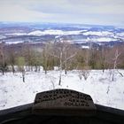 Externsteine und Teutoburger Wald im Winter